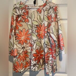 Alfred Dunner NWT floral top
